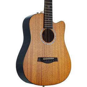 Traveler Guitar 850030838162 Redlands Mini Mahogany Acoustic Natural