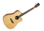 Twjdsce Tanglewood Java Acoustic Guitar Natural Gently Used 810944013079