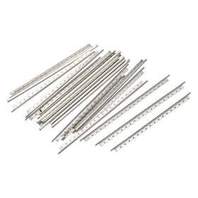 Uxcell 745065489604 19pcs Classical Guitar Fret Wire Fretboard 19 2mm Silver Tone
