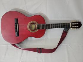 Valencia Vc203twr 200 Series 3/4 Acoustic Guitar Red 6 String
