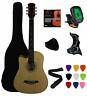 Vbg38-nr-ca-left Cutaway Natural Beginner Acoustic Guitar