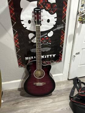 Ventura V115pur Acoustic Guitar