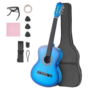 Vevor 197988885375 Classical Guitar 38 Inch Wood Starter Kit For Beginners With