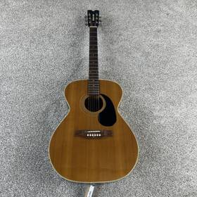Voxton X-202 Vintage Acoustic Guitar Wood 60s 70s 6 String No Case Read Rare Guc