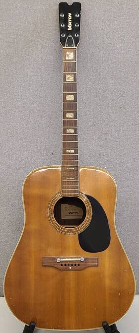 X-203 Voxton Vintage Acoustic Guitar For Repair
