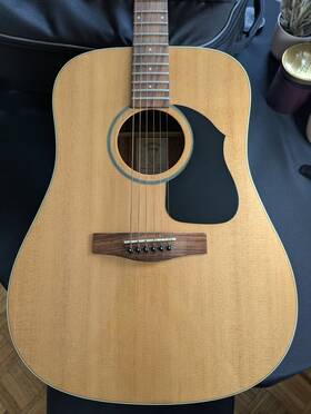Vad-04sn Voyage-air Original Acoustic Guitar Includes Soft Case Folds In Half