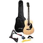 W101npk Martin Smith String Acoustic Guitar Superkit With Stand 5060091499430