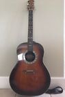 W1112.1 Ovation Vintage Six String Acoustic Guitar Sunburst Model Made In