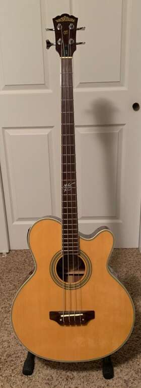 Ab-34 Washburn Acoustic Bass Guitar
