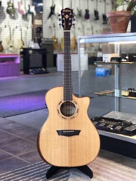 Cc191204181 Washburn Wcg20sce-0 Acoustic With 301t Fishman