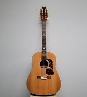 D-25s-12n Washburn 12-string Acoustic Guitar Natural Finish