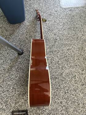 D100cubs Washburn Chicago Acoustic Guitar Cubs Themed Rare Limited/ Custom
