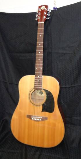 Fc040801408 Washburn Acoustic Guitar Hoba House Of Blues Edition With Gig Bag