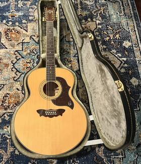 J28s12 Washburn Dl Acoustic Guitar Natural