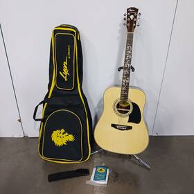 Washburn Jlg-22n George Lyon Lg-22n Acoustic Guitar With Soft Case