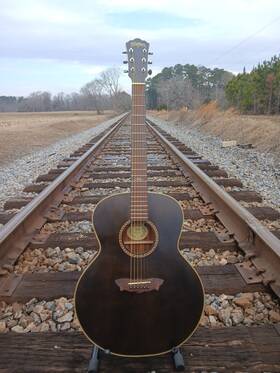 Jm300s Washburn Jumbo Acoustic Video
