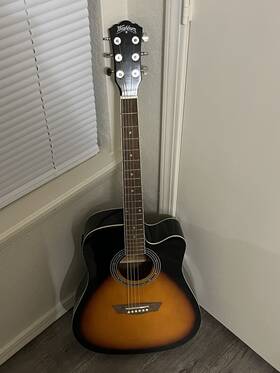 L22053153 Washburn Acoustic Guitar