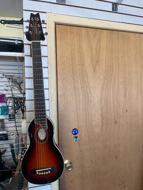 Ro10tsb Washburn Teardrop Acoustic Guitar With Case