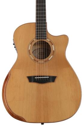 Wcg66sce-o-u Washburn Comfort G66sce Spalt Maple - Natural With Armrest