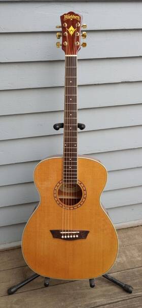 Wf110dlk Washburn 2015 Folk Acoustic Guitar