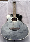 Wb200sb Washburn Mint Baby Jumbo Acoustic Guitar Black Anniv