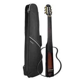 Cs300-fl Wishmade Fretless Silent Travel Guitar Electric Classical Classic Nylon String