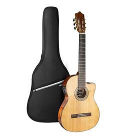 Glf-240 Wishmade Thin Body Acoustic Electric Guitar 39 Inch Classical Nylon String For