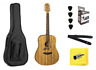 Wlbamboodread Luna Wl Woodland Bamboo Dreadnought Acoustic Guitar 709081374672