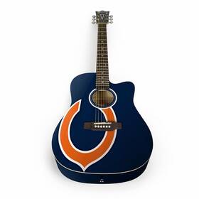 Woodrow Acnfl06 Chicago Bears Acoustic Guitar With Gigbag - New Open Box