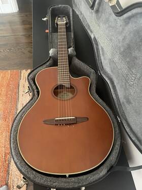 12km61933058777 Yamaha Apx 6na With Hard Case Acoustic/electric Guitar