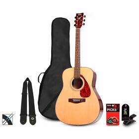 F335 Yamaha 197881404666 Acoustic Guitar Pack Natural