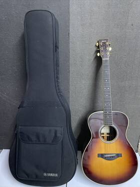 Yamaha 957812607902 Ls-ta Trans Acoustic Guitar - Brown Sunburst With Case Pre Owned