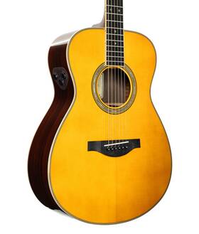 Acoustic90077 Yamaha Pre-owned Ls-ta Acoustic-electric Guitar - Vintage Tint