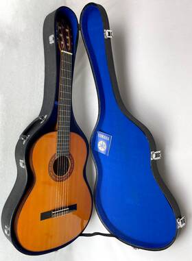 C-130a Yamaha Vintage 1960s Nippon Gakki Classical Guitar Japan And Hard Case