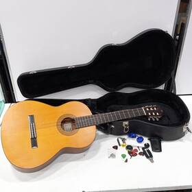 Cg112ms Yamaha Acoustic Guitar With Case And Accessories