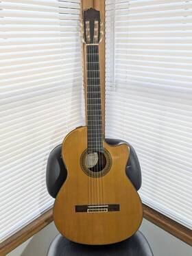 Cgx-171 Yamaha Guitar Acoustic Used Natural Finish