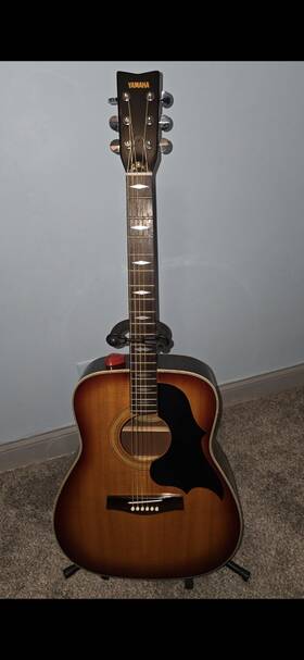 Fg-336 Yamaha 1978 Sb Sunburst Acoustic Guitar