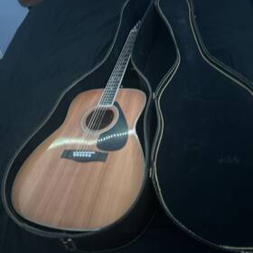 Fg-340ii Yamaha Vintage Acoustic Dreadnought Guitar