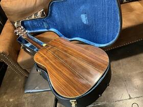 Fg-351b Yamaha Short Scale Acoustic Guitar Japan 1979 Excellent With Hard Case