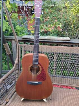 Fg-502m Yamaha Guitar All Solid Mahogany 2001