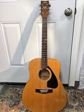 Fg-718 Yamaha Vintage Acoustic Guitar