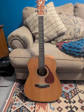Fg502 Yamaha Dreadnaught Acoustic Guitar