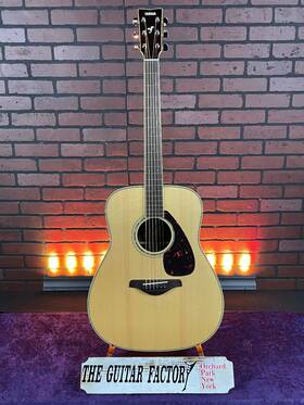 Yamaha Fg830-0527-u Fg830 Dreadnought Acoustic Guitar - Natural With Dlx Case