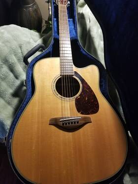 Fgx730 Yamaha Sca Acoustic Guitar