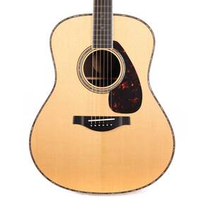 Ll56r Yamaha A.r.e. Engelmann Top Original Jumbo Acoustic Guitar Used