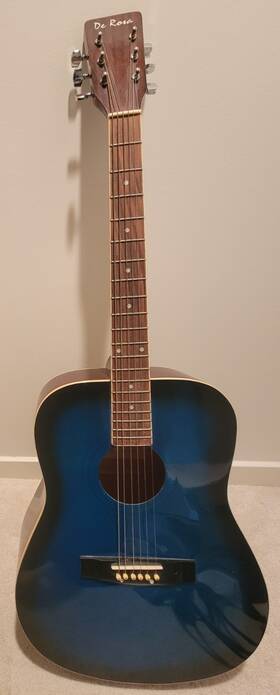 Vch009 Yamaha De Rosa Acoustic Guitar