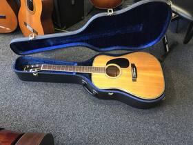 Yamaki Yw-30 Acoustic Guitar Made In Japan 1970s 1973-1976 Excellent With Case