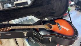 Zad20evs Zager Easy Play 6-string Acoustic Guitar With Road Runner Case