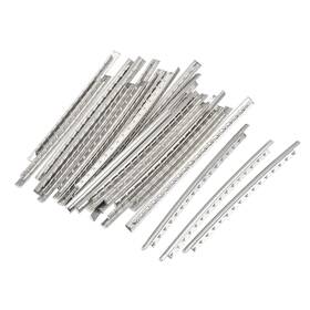 Zaplyte 745065489666 Electric Bass Fret Wire Guitar Fretboard 24 2.9mm Silver Tone Pack Of