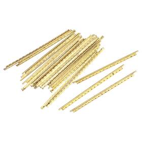 Zaplyte 745065489741 Classical Guitar Fret Wire Fretboard 19 2.2mm Gold Tone Pack Of
